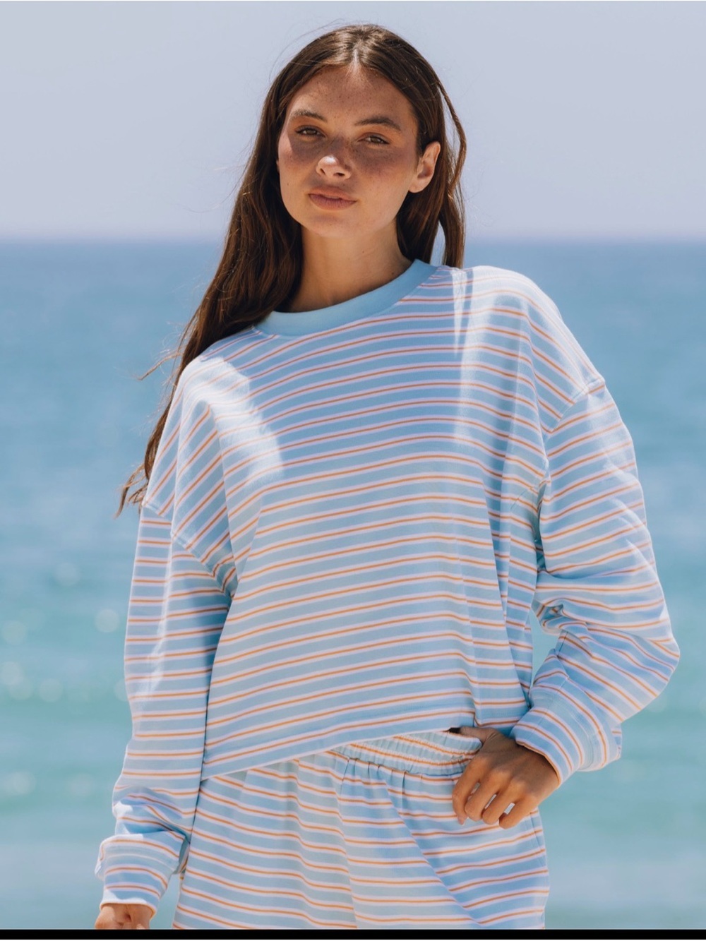 Daily drills Striped Cotton Long Sleeve - Bondi Stripe 
XS/S